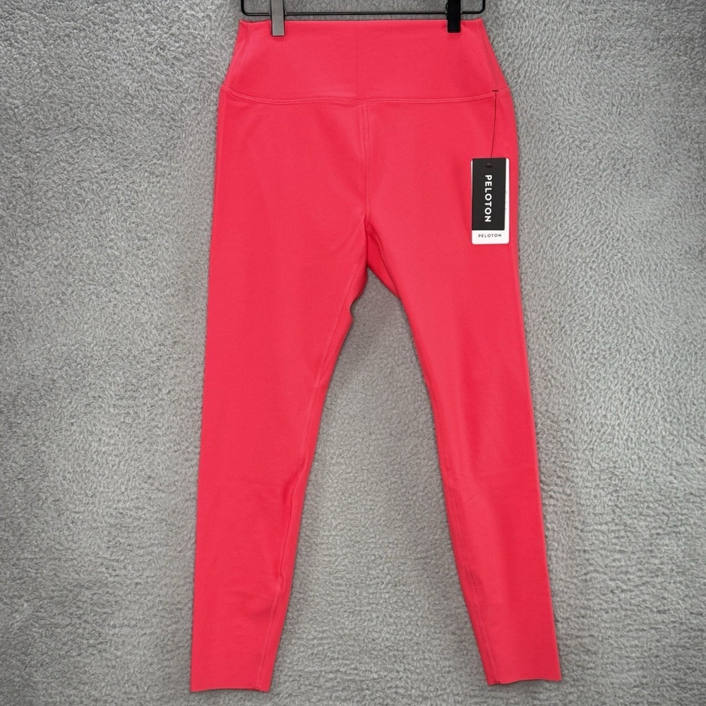 Peloton‎ Cadent High Rise Leggings compress Pants Pink Women's Size Large NWT